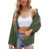 Nlife Womens Rhinestone Fringe Shirt Top Western Cowgirl Cowboy Rodeo Sparkly Tassel Long Sleeve Button Down Shirts Nashville Country Concert Outfit - 3 of 4
