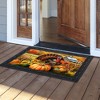 Briarwood Lane Fall Doormat 30x18 Indoor Outdoor Wild Turkey and Pumpkins For Fall Doormat - 3 of 4