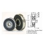 Brixwell 11-214 Precision Bearing Wheel 1-1/4in Stainless Steel Wheel pdR-505-SpB-1(1/4) precision Wheel Ss Outer Rim - 2 of 3