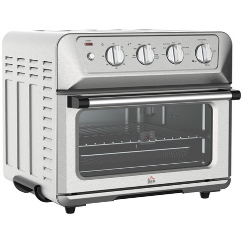 Toaster Oven 4 Slice Food Stainless Steel Adjustable Kitchen Home Toast Bake New 