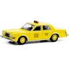 1984 Dodge Diplomat Yellow "NYC Taxi" (New York City) "Hobby Exclusive" 1/64 Diecast Model Car by Greenlight - 2 of 3