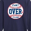 Boys' - Instant Message - It Ain't Over Baseball Long Sleeve Graphic T-Shirt - 2 of 4