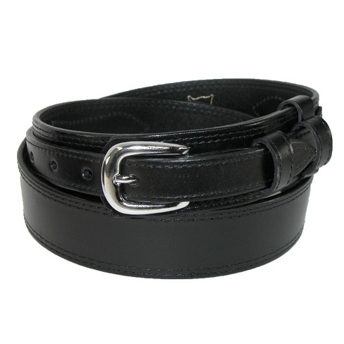 Leather belt hotsell with removable buckle