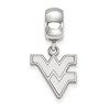 Black Bow Jewelry Sterling Silver West Virginia Mountaineers NCAA Bead Charm - 2 of 4