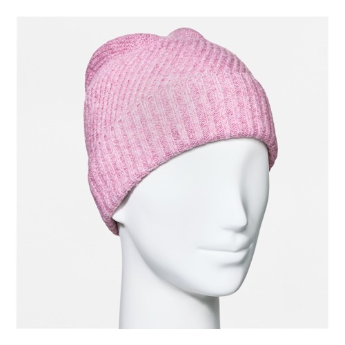 Women's Knit Beanie - Universal Thread™ Pink, Women's Fuzzy Bucket Hat - Wild Fable™ Orange, Women's Icon Beret with Strawberries - Wild Fable™ Red
