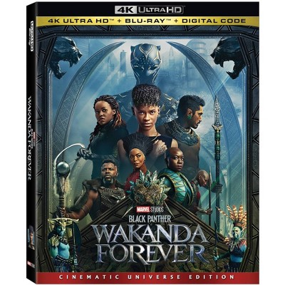 Black Panther: Wakanda Forever (4k/uhd + Blu-ray + Digital) : Target