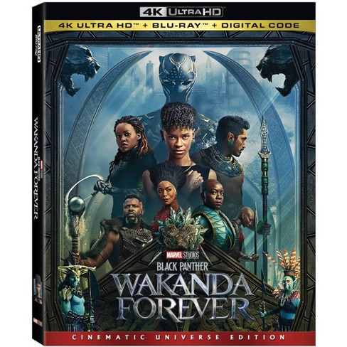 bank Uitgebreid slecht humeur Black Panther: Wakanda Forever (4k/uhd + Blu-ray + Digital) : Target
