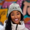 Dalix Heart of Bones Embroidered Beanie Skeleton Warm Winter Knit Hat for Women - 4 of 4