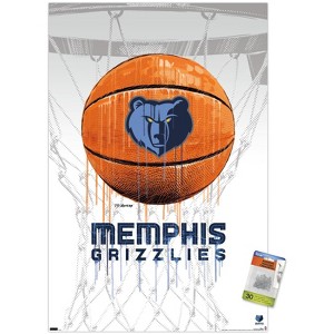 Trends International NBA Memphis Grizzlies - Drip Basketball 21 Unframed Wall Poster Prints - 1 of 4