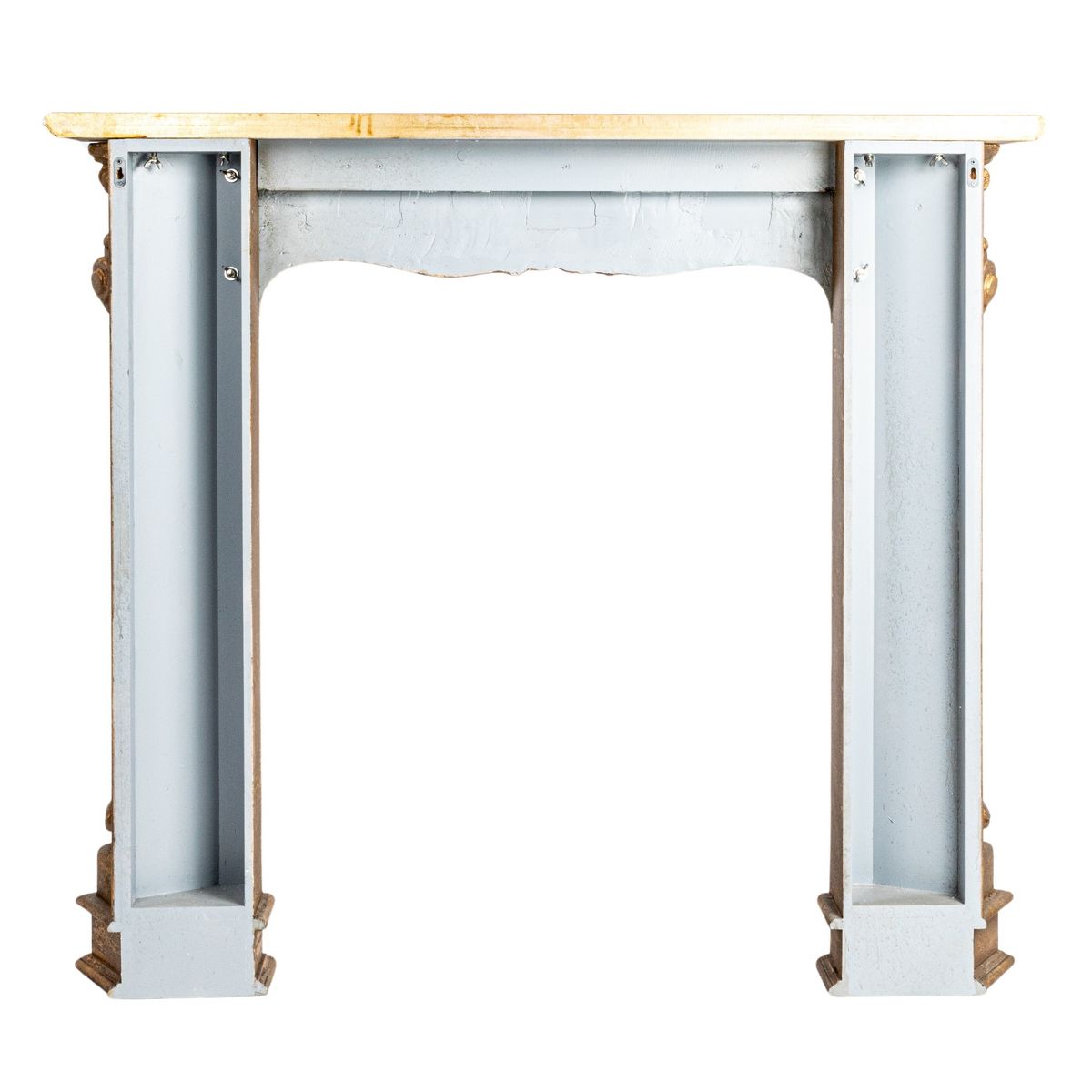 Storied Home Decorative Wood Fireplace Mantel - thumbnail 5