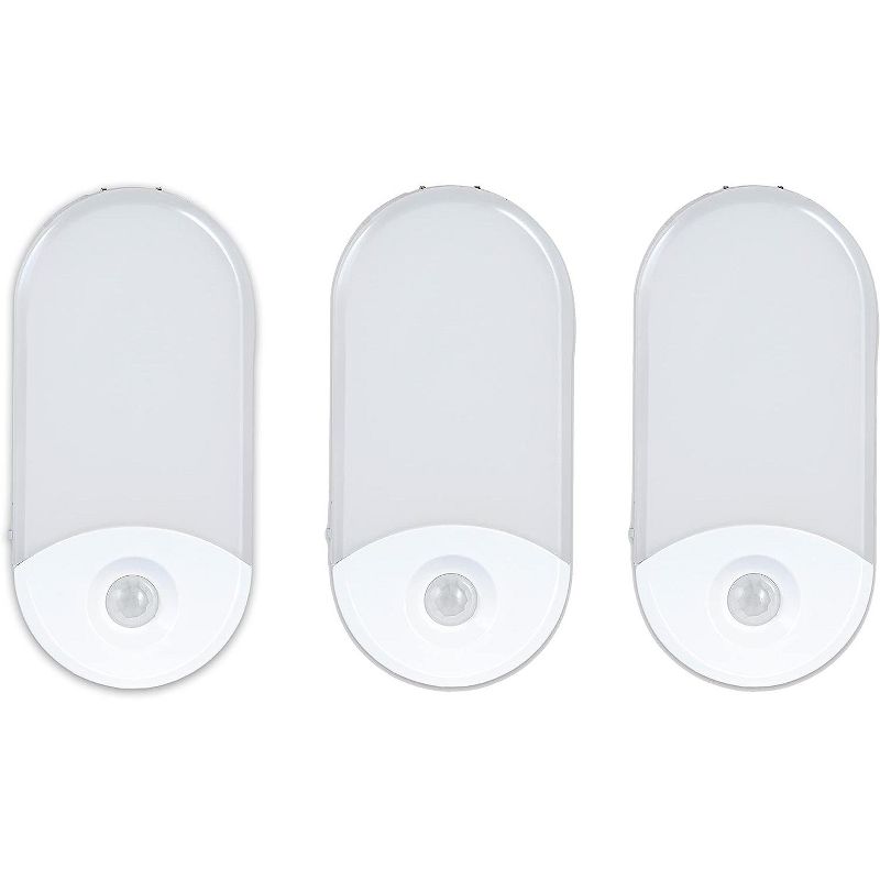 Westinghouse 3-Pack 4-in-1 Power Failure Night Light -Motion and Light Sensing Rechargeable Emergency LED Flashlight, Great for Emergency Preparedness, 1 of 10