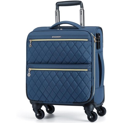 Underseater Carry On Luggage Airline Approved with Spinner Wheels, 16 Inch Small Luggage