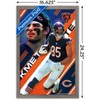 Trends International NFL Chicago Bears - Cole Kmet 24 Framed Wall Poster Prints - 3 of 4