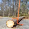 VEVOR Timberjack, 48 in, Heavy Duty Log Lifter with Metal Handle, Log Roller with Adjustable Cant Hook, for Logs Ups to 15" Dia, Orange - 2 of 4