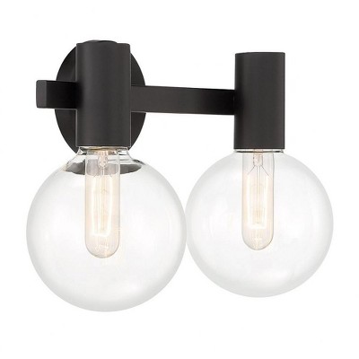 Savoy House Wright 2 - Light Vanity in  Matte Black