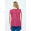 WEST K Women's Samantha Tie Front Ruffle Sleeve Top - 2 of 4