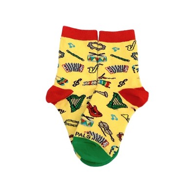 Fun Music Instruments Socks - Medium (Ages 5-7) from the Sock Panda