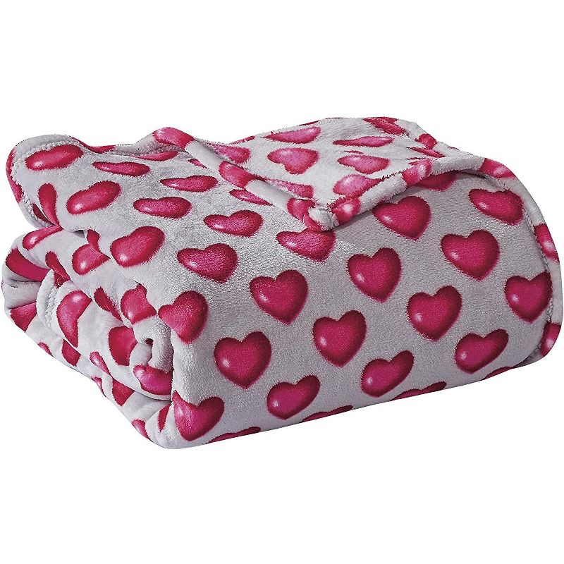 Valentine's Day Love & Hearts Collection Ultra Plush & Comfy Throw Blanket (50" x 60"), 2 of 3