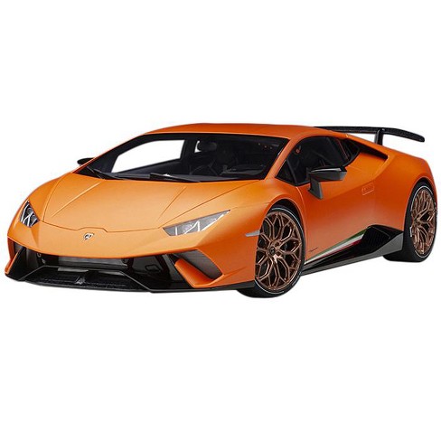 Lamborghini Huracan Performante Arancio Anthaeus / Matt Orange with Copper  Wheels 1/12 Model Car by Autoart