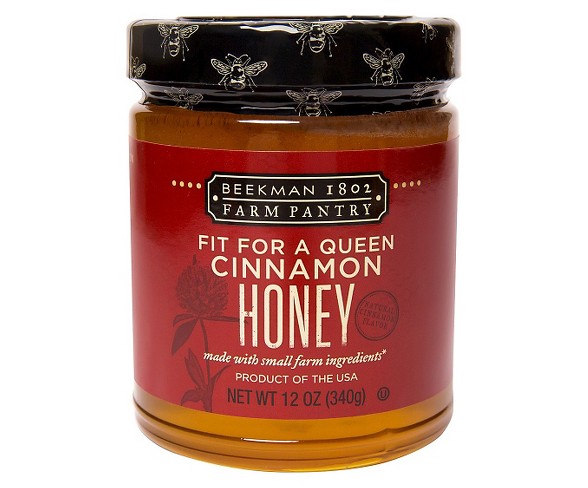 Beekman 1802 Farm Pantry Fit For a Queen Cinnamon Honey - 12oz