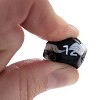 Gate Keeper Games Poofy Panda Anti-Stress Dice 7pc RPG Set - Black & White Swirl - 4 of 4