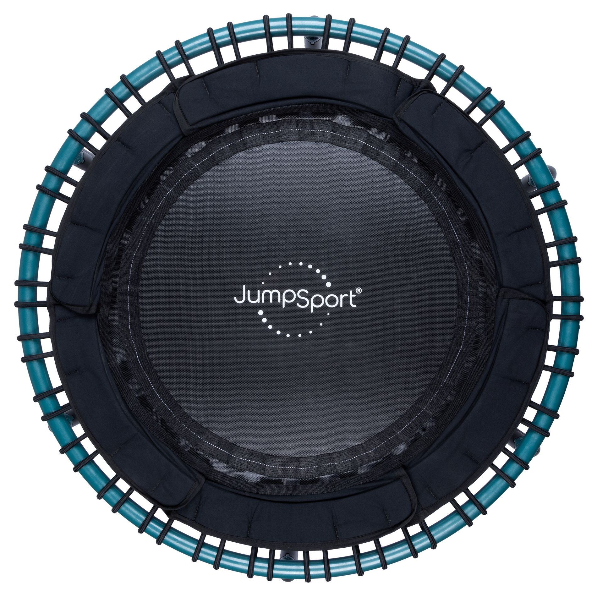 JumpSport 250 Workout Rebounder for Adults, 39" | ESSENTIAL | Mini Exercise Fitness Trampoline | Teal