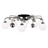 CWI Lighting Element 9 Light Flush Mount With Polished Nickel Finish - 3 of 4