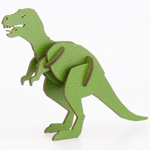 Little & Wood: Woodlet: Medium - Tyrannosaurus Rex, 3D Wooden Kit  Ages 6+ - 1 of 4