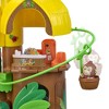 Timber Tots: Tropical House - Treehouse Playset, Monkey Figure, Zipline, Pop-Up - 3 of 4