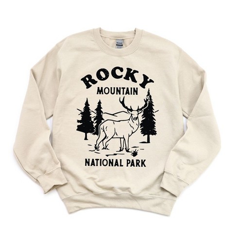 Simply Sage Market Women's Graphic Sweatshirt Vintage Rocky Mountains  National Park - 2xl - Dust : Target