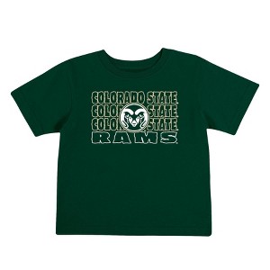 NCAA Colorado State Rams Toddler Boys' 2pk T-Shirt - 1 of 4