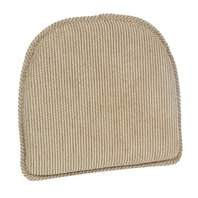 Gripper Outwest Delightfill Linen Chair Cushion Set of 2 - Tan