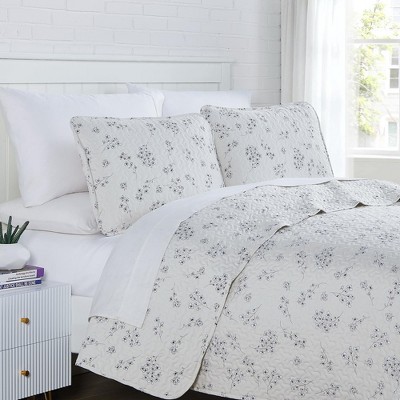 Southshore Fine Living Oversized Lightweight Sweet Florals 2-piece ...