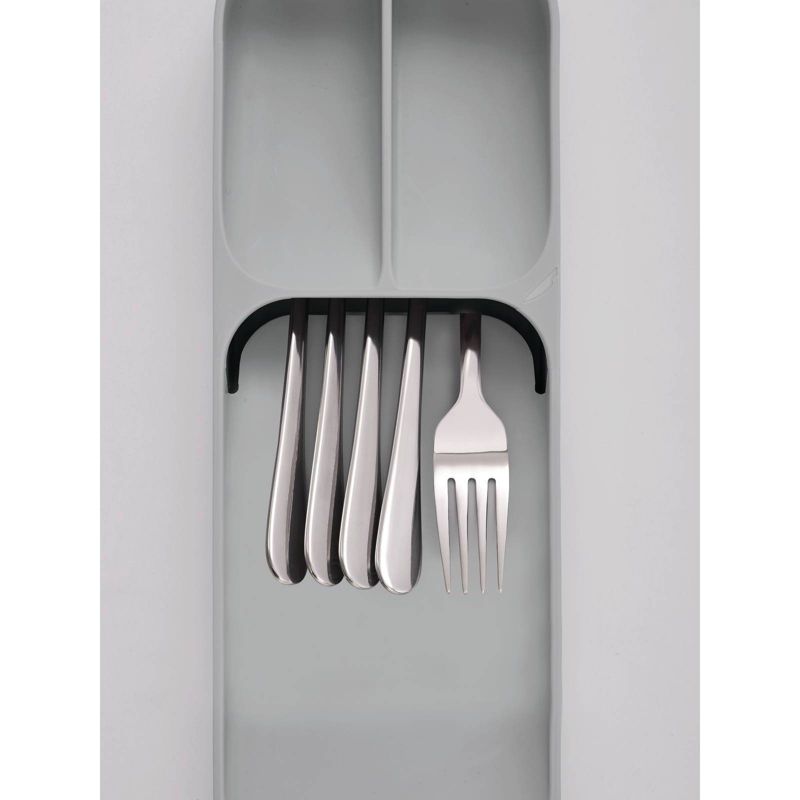 Joseph Joseph DrawerStore Compact Cutlery organizer- Gray, 5 of 10