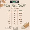 Roxoni Women’s Metallic Bow Slide Sandals – Stylish, Comfortable & Non-Skid Slip-Ons - 4 of 4