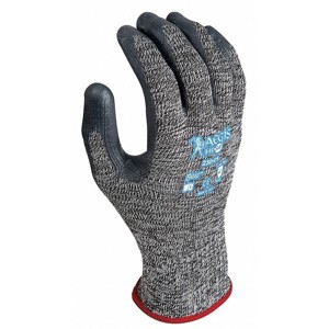 Showa  Coated Gloves,Black, White,7,PR 230-07 - 1 of 1