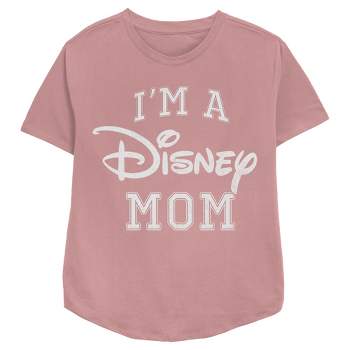 Women's Disney I'm a Mom Distressed Logo T-Shirt