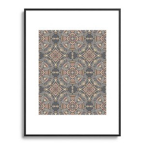 Pimlada Phuapradit Kaasni Gray Metal Framed Art Print - Deny Desings - 1 of 3