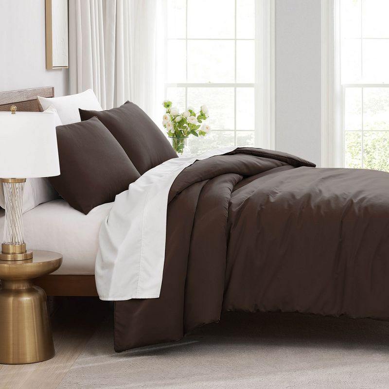 Southshore Fine Living Vilano Springs Oversized Soft and Easy Care Duvet Cover Set with Shams, 3 of 7