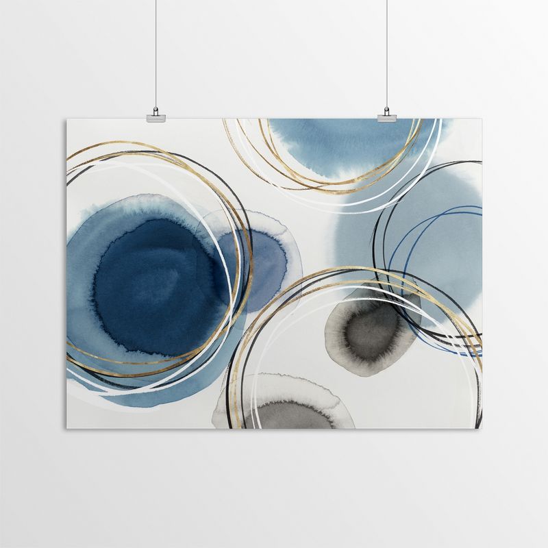 Americanflat Abstract Infinity Indigio I By Pi Creative Art Poster, 4 of 7