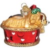 Old World Christmas Blown Glass Ornament for Christmas Tree, Puppies In A Basket (with OWC Gift Box) - 4 of 4