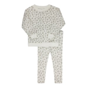 Aurora Classics - Toddler 2-Piece French Terry Lounge Set - Blooms Collection - 1 of 1