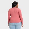 Women's Long Sleeve Henley Shirt - Universal Thread™ - 2 of 3