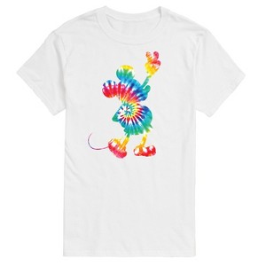 Men's - Disney - Mickey Tie Dye Silhouette Short Sleeve Graphic T-Shirt - 1 of 4