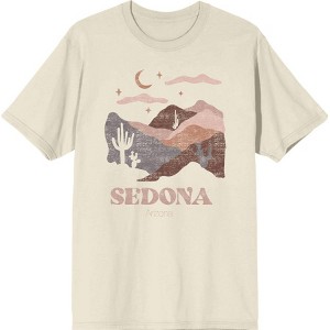 Adventure Society Sedona Arizona Crew Neck Short Sleeve Adult T-shirt - 1 of 2