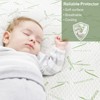 Aoibox Queen Waterproof Mattress Protector Bamboo Rayon Washable Noiseless Breathable Deep Pocket 5-21 Inch Fitted - 3 of 4