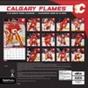 NHL, Trends International 2026 Calgary Flames Bilingual French12"x12" Wall Calendar - 4 of 4