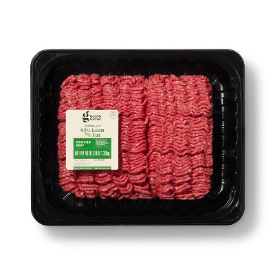 93% Lean Ground Beef - 3lb - Good & Gather™ : Target