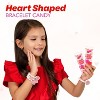 4E's Novelty 30 Packs Heart Candy Bracelet, Valentine Candies Bracelets Individually Wrapped Bulk, Valentines Candies for Kids Classroom Exchange - 3 of 4