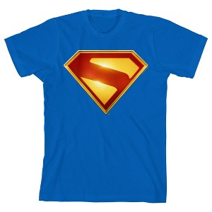 Superman Logo Youth Crew Neck Short Sleeve T-shirt - 1 of 4